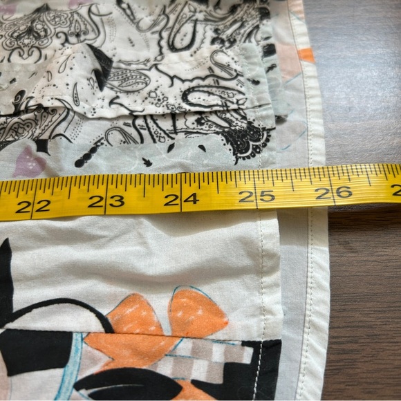 ❤️ Etro Multicolor Patch Work Graphic Button Down Shirt 44 - Picture 6 of 9